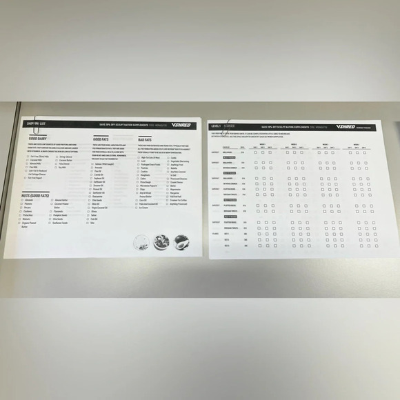 Vshred Workout Packet lose 20+ lbs - Picture 5 of 12